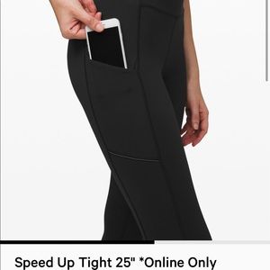 Speed up tight leggings